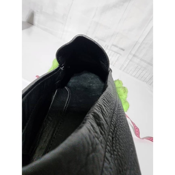 Authentic Prada Leather Slip On Loafers Black Size10 - Picture 8 of 15